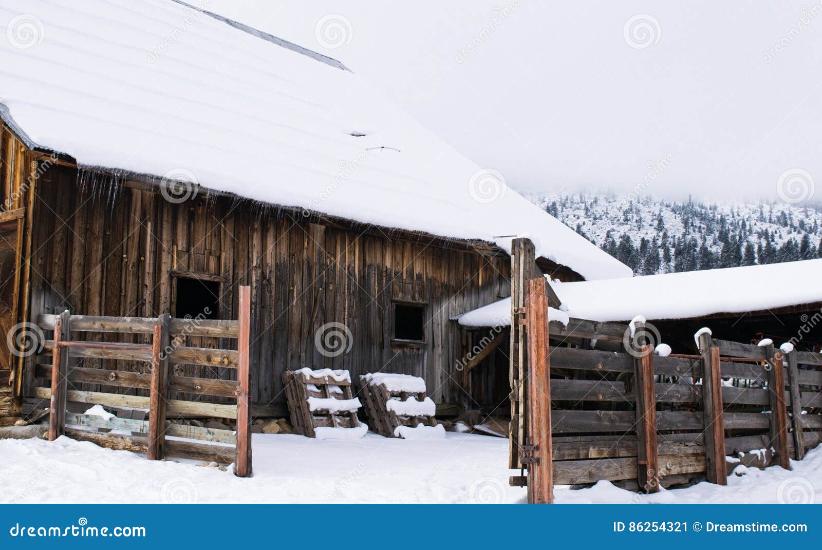 Old Hay Barn Stock Image Image Of Agriculture