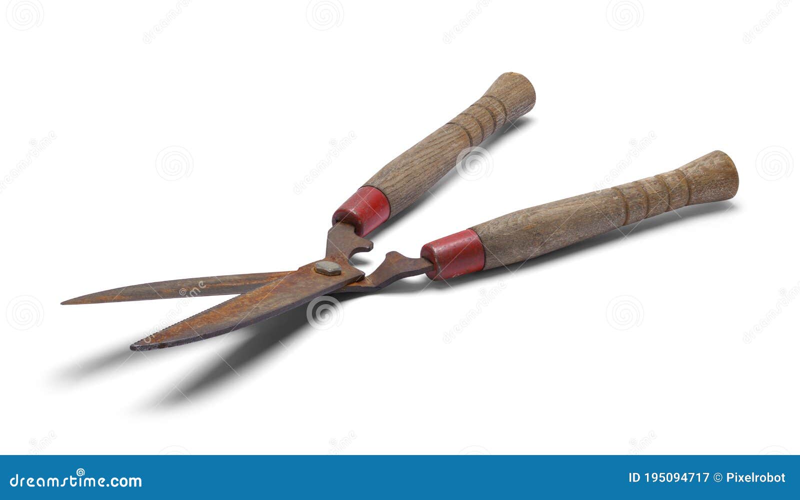 Old Hedge Clippers stock image. Image of worn, clippers 195094717