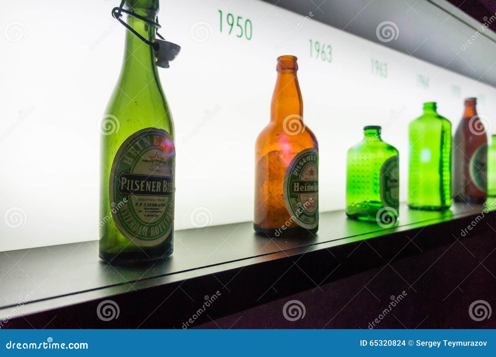 Heineken Beer On Display At The Convenience Store Shelves 7-11 ...