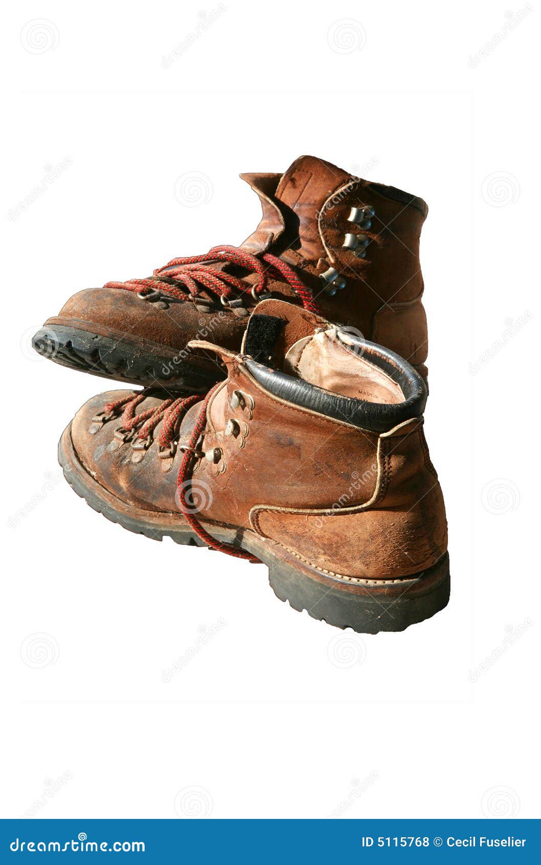 Old Hiking Boots stock photo. Image of hiking, retired 5115768