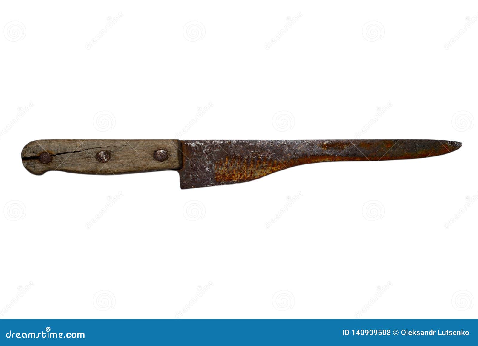 Old horror rusty knife stock photo. Image of rust, brown 140909508