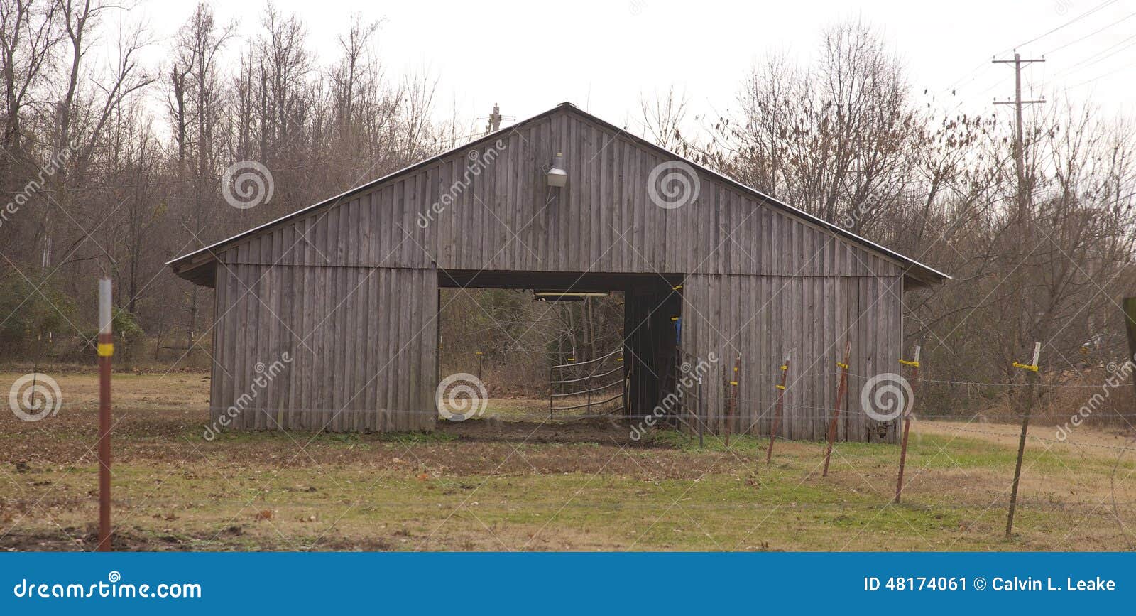Shed Farm Horse House Stock Photo - Image: 48174061