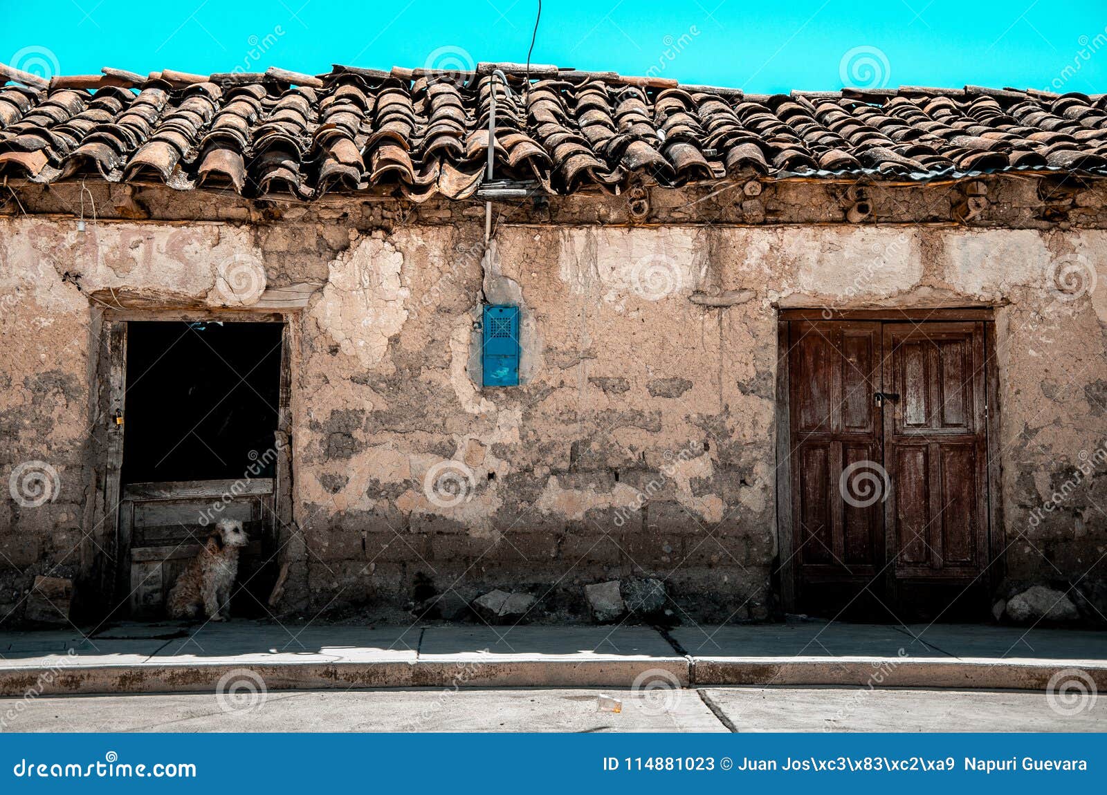 an old house in ayacucho - peru