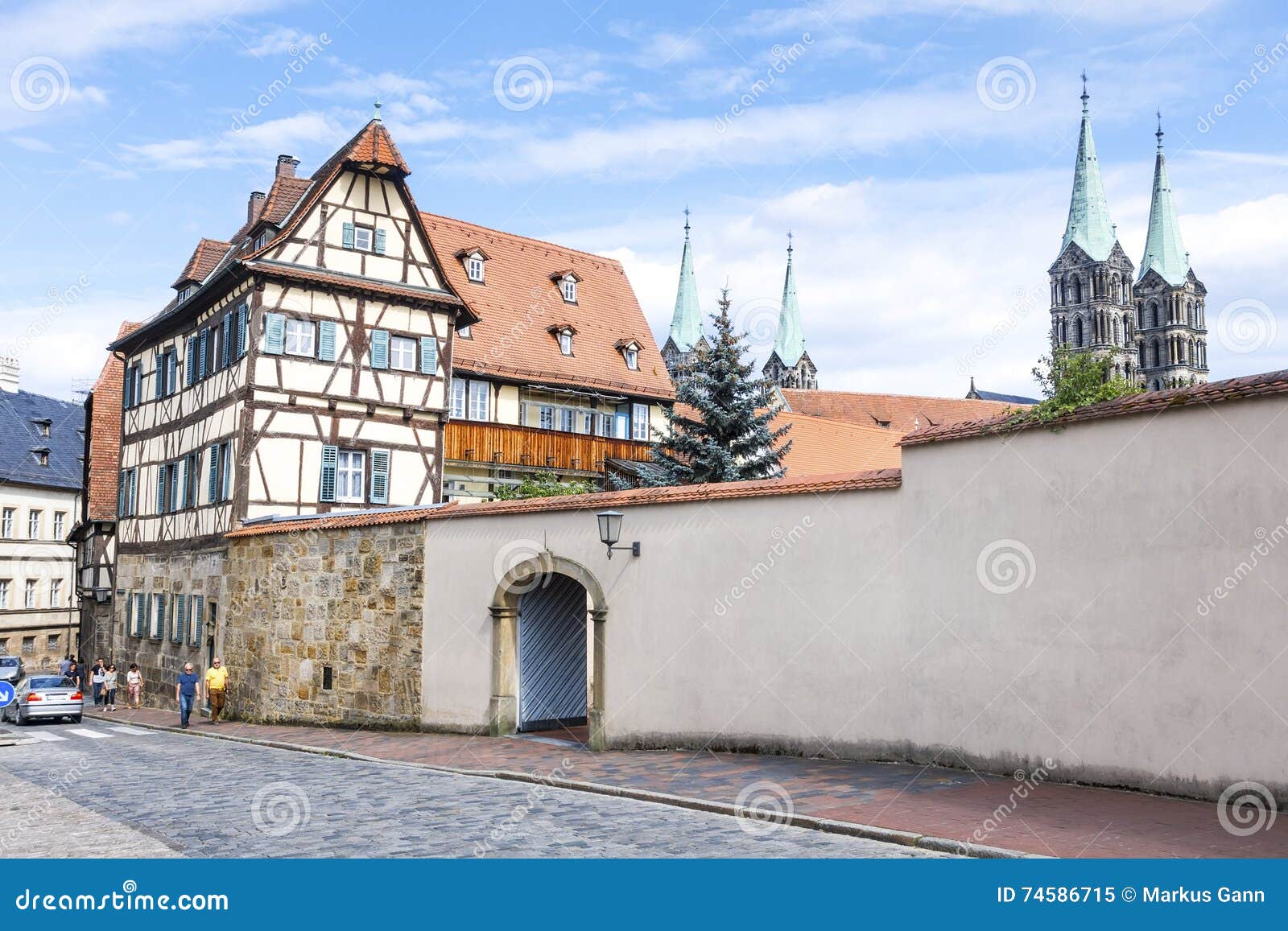 Old House in Bamberg Bavaria Editorial Image Image of heritage, town