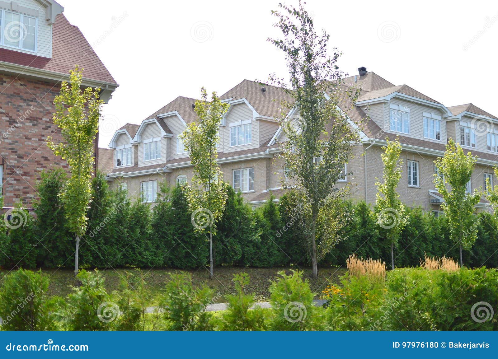 Old House in Bois Franc Near the Central Park Stock Photo Image of