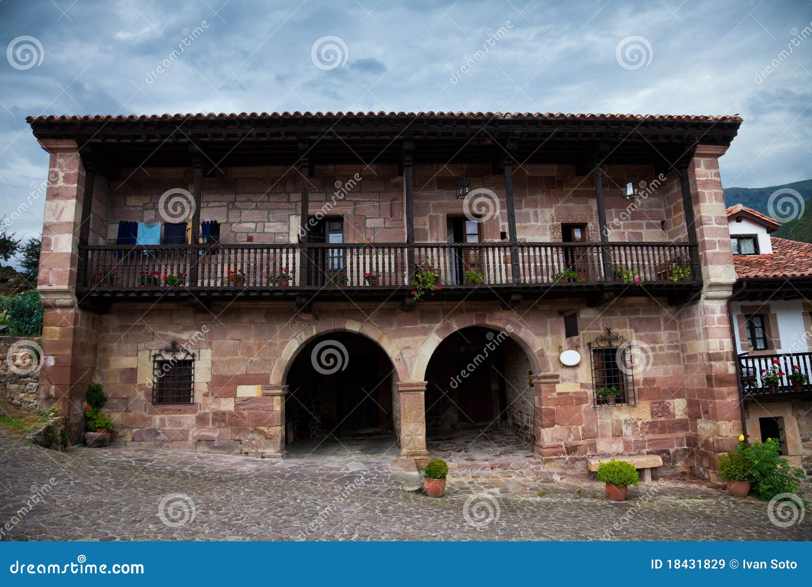 Old House in Carmona Village Stock Image Image of spain, town 18431829