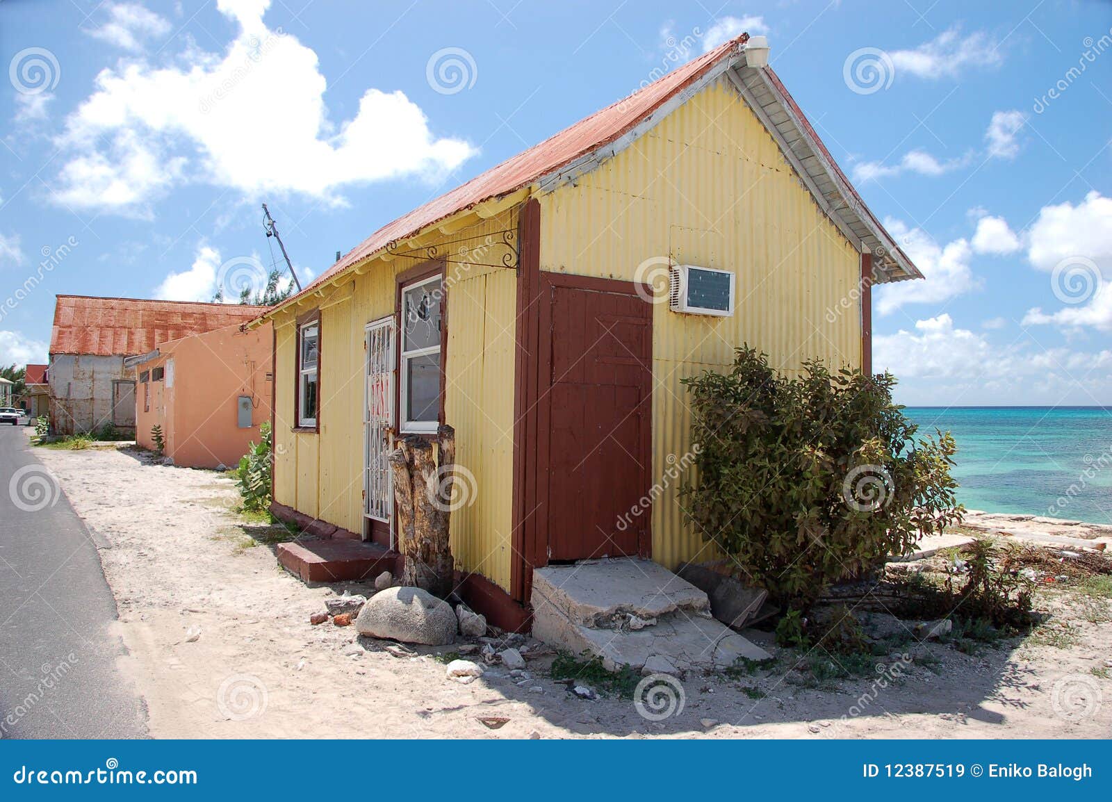 Old house in Grand Turk stock image. Image of turks, house 12387519