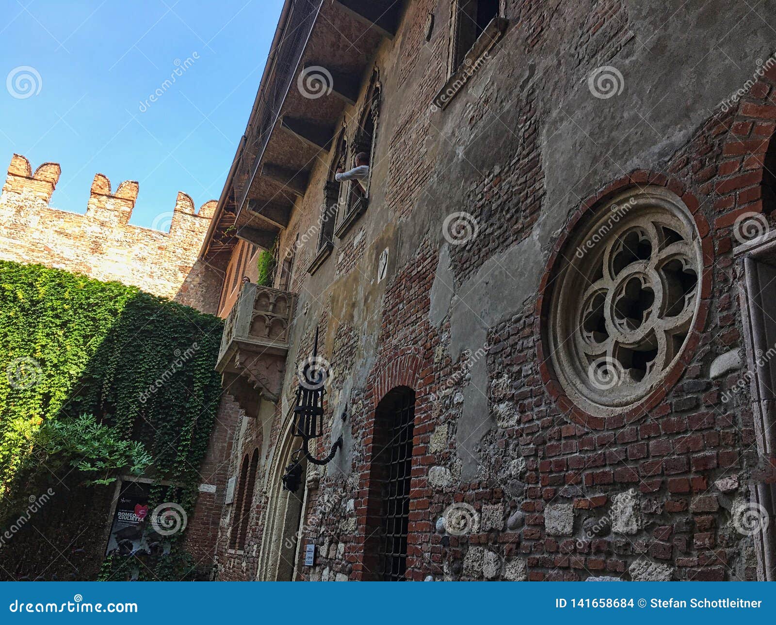 Old house wall in italy editorial stock image. Image of bright 141658684