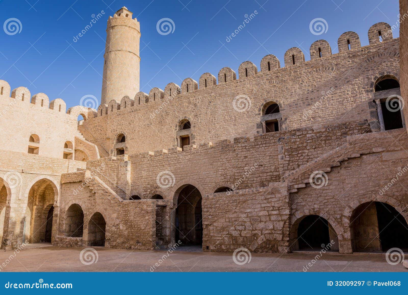 Old Houses in Medina in Sousse, Tunisia Stock Image Image of building