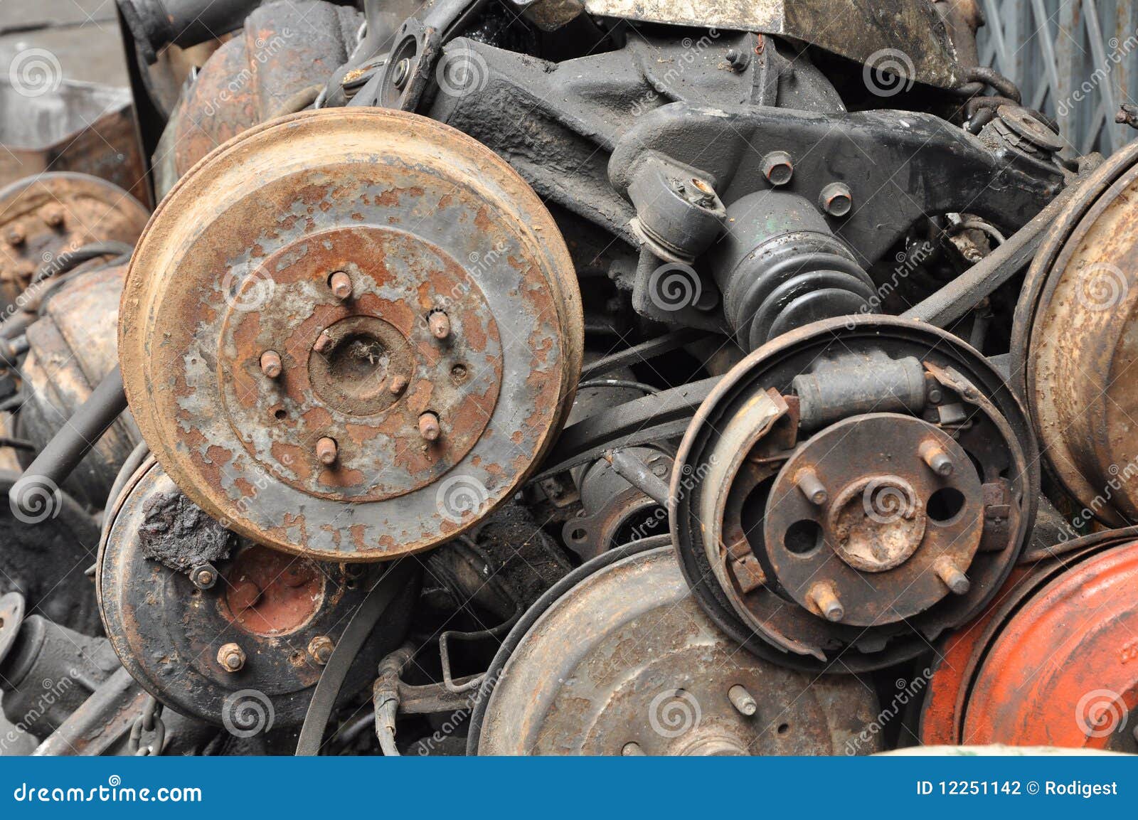 Old Hub Car Accessory stock photo. Image of installment 12251142