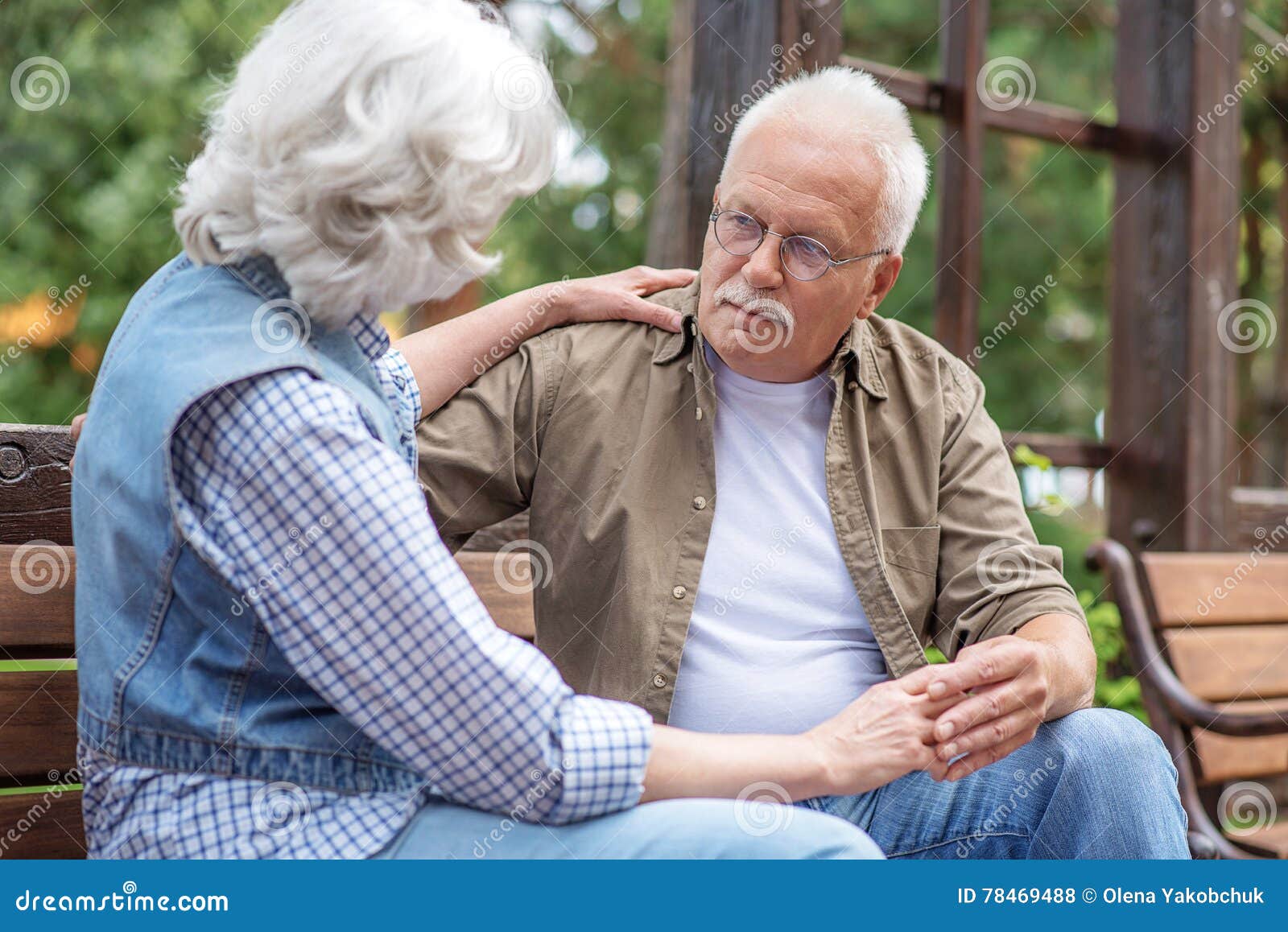 man sharing his wife