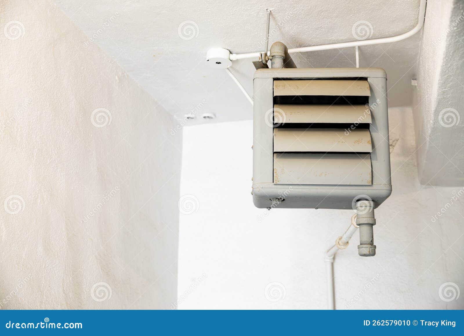 Old HVAC system in use stock photo. Image of dusty, unit 262579010
