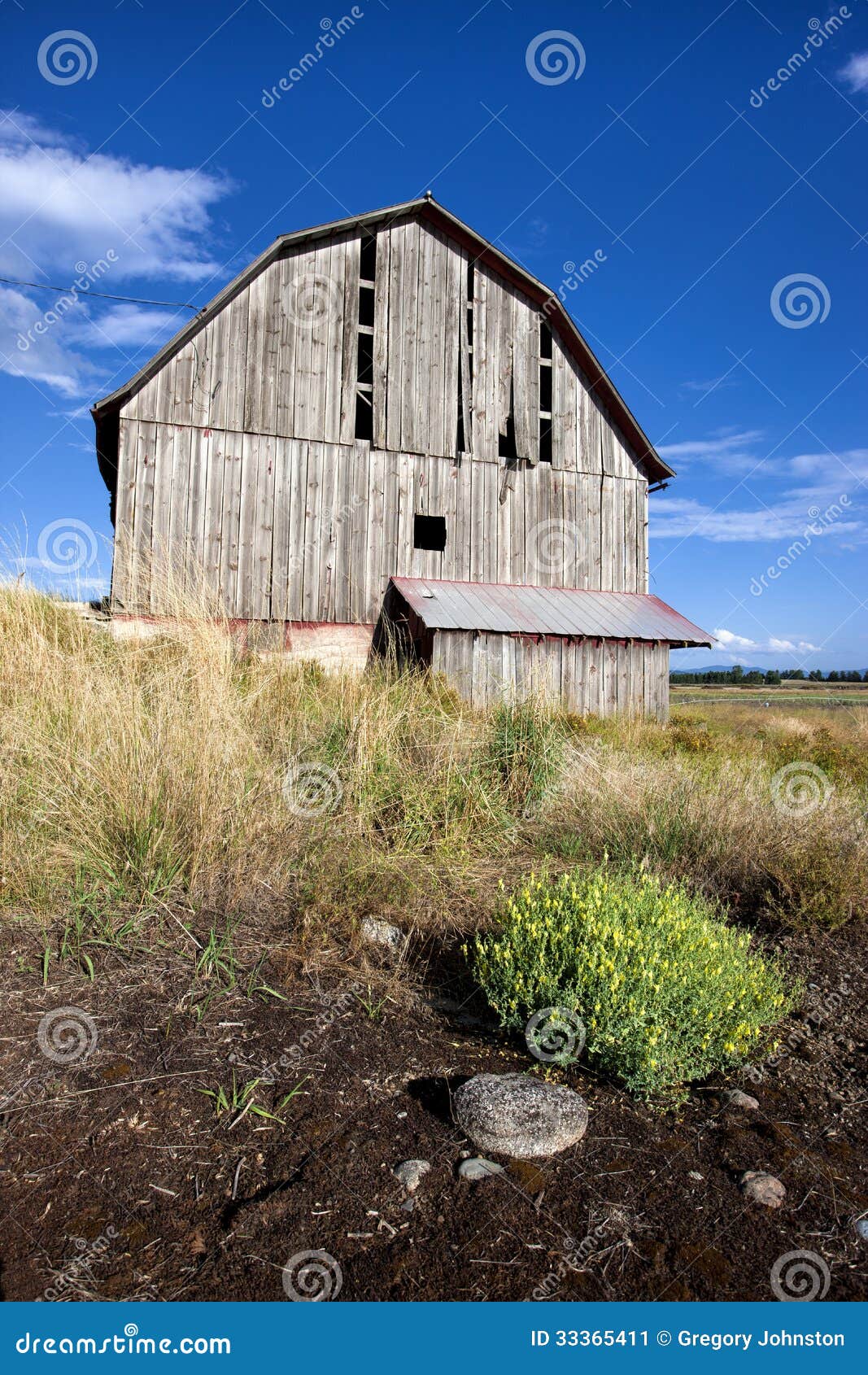 Old Idaho Barn. stock image. Image of farm, structure 33365411