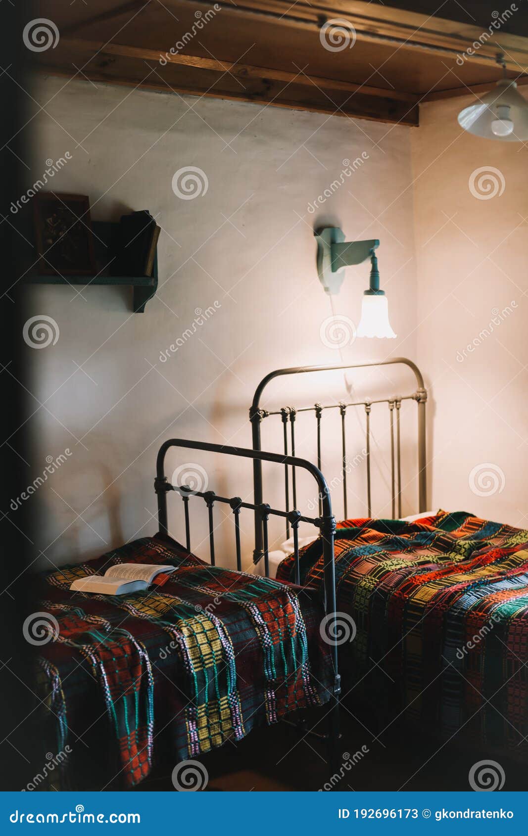 Old Interior Decor for Farmhouse. Rustic Home Design. Vintage Home