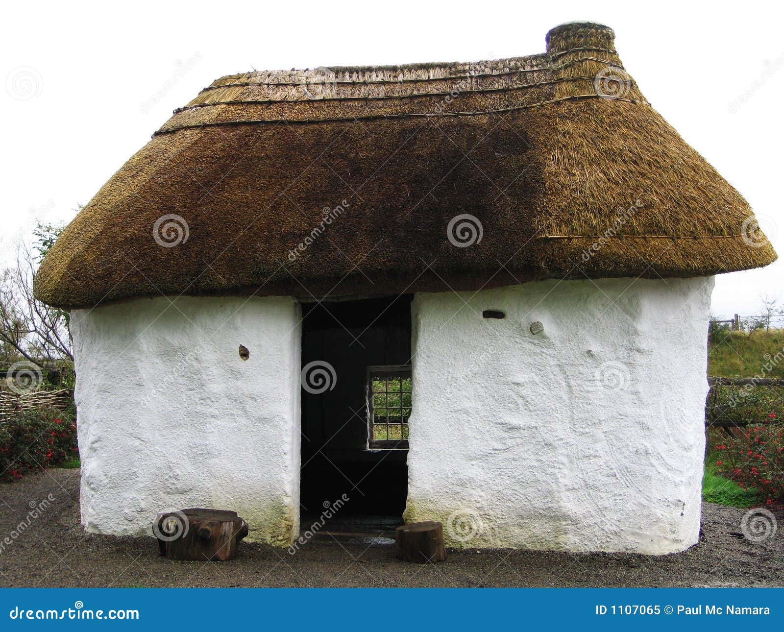 Old Irish Cottage Stock Image Image Of Touristic Traditional