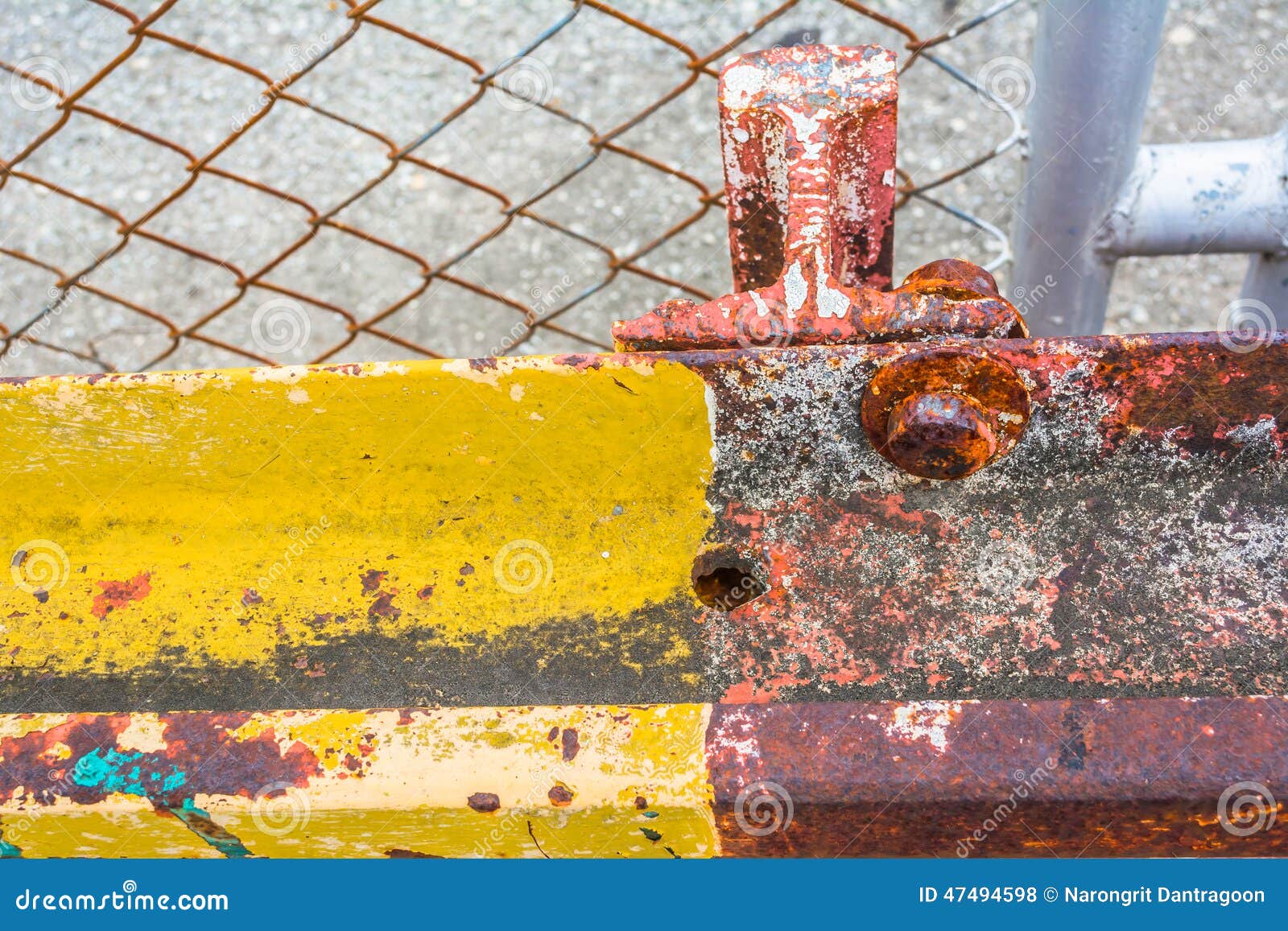 Old iron beam stock photo. Image of steel, material, background 47494598