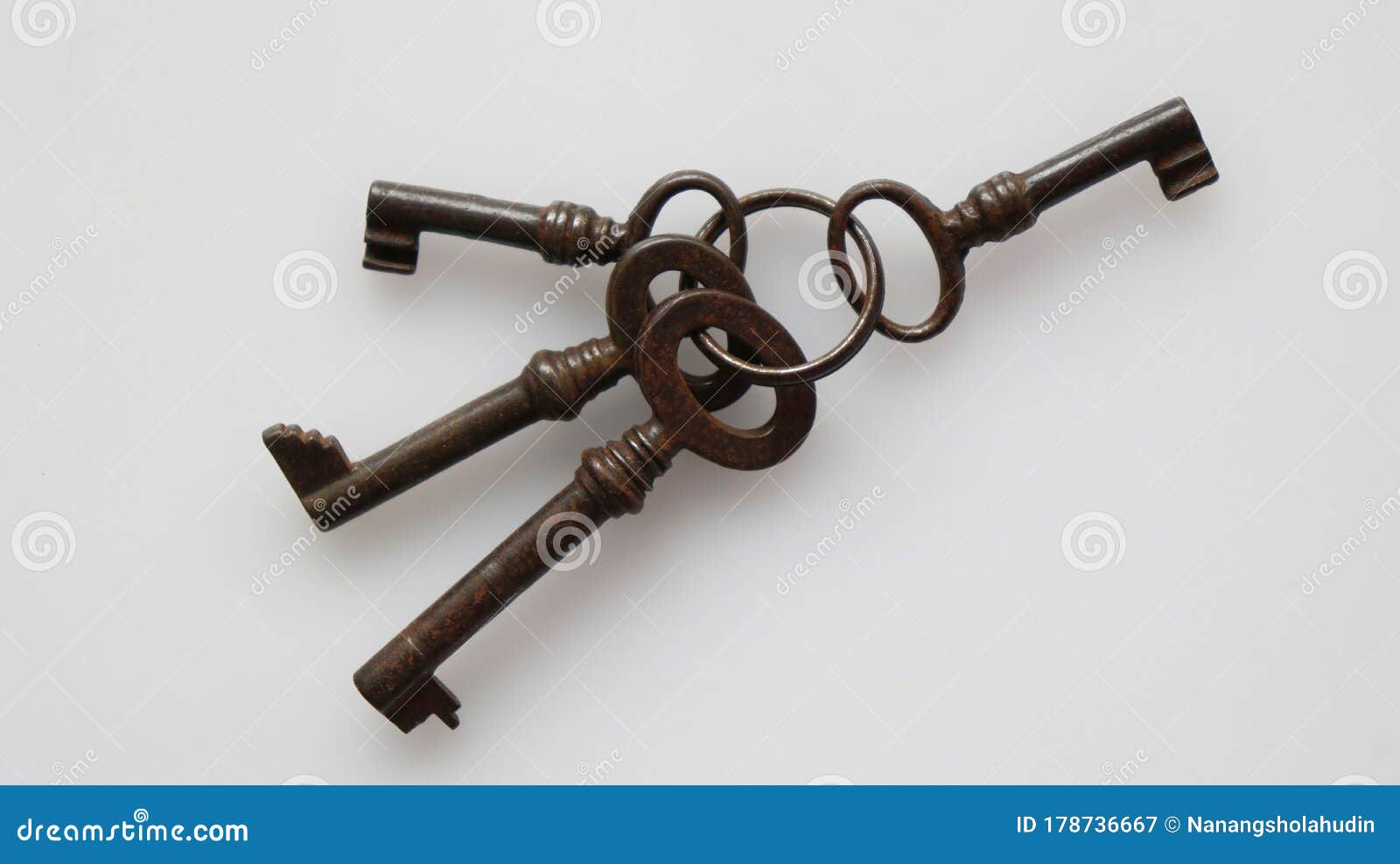 Old iron key stock image. Image of closeup, house, detail 178736667