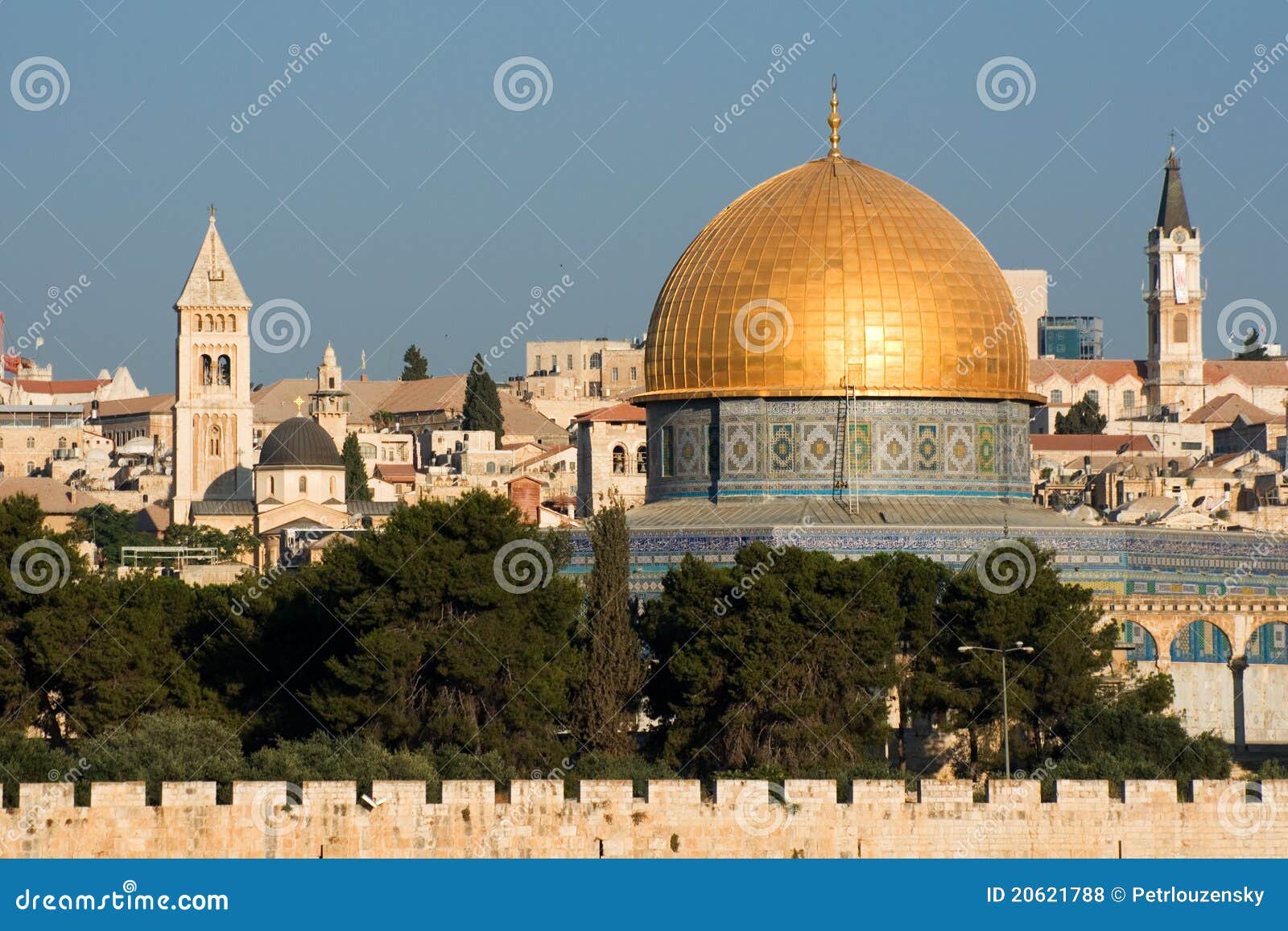 old jerusalem, israel - dome of the rock