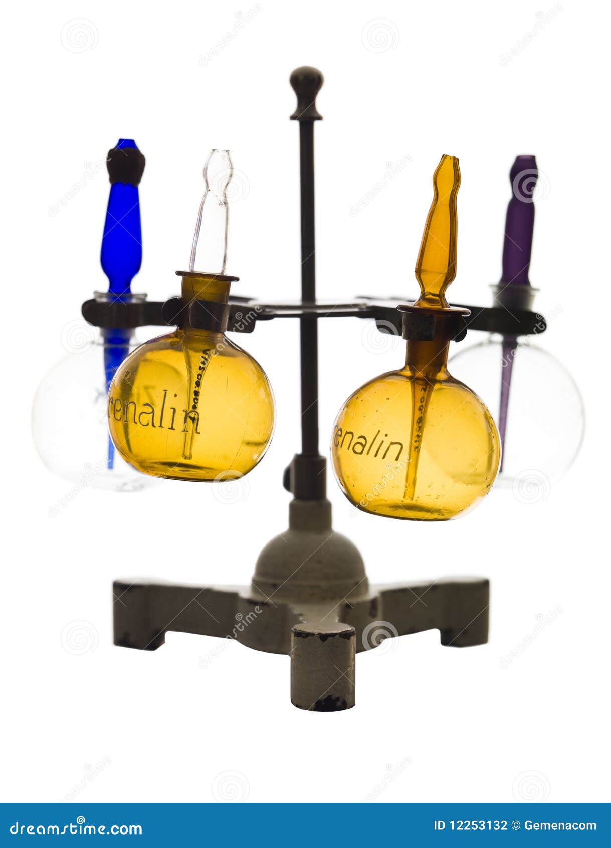 Old laboratory equipment stock photo. Image of medicine 12253132