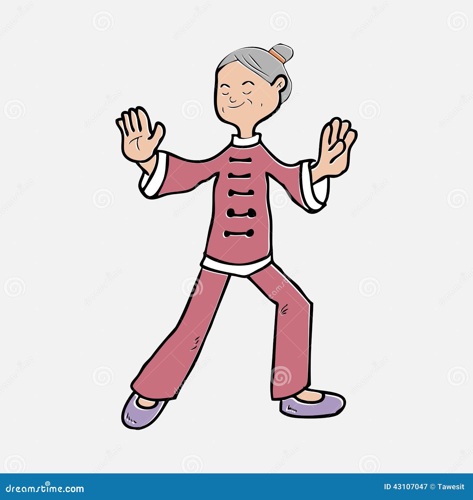 Tai Chi Figures 3 High-Res Vector Graphic - Getty Images