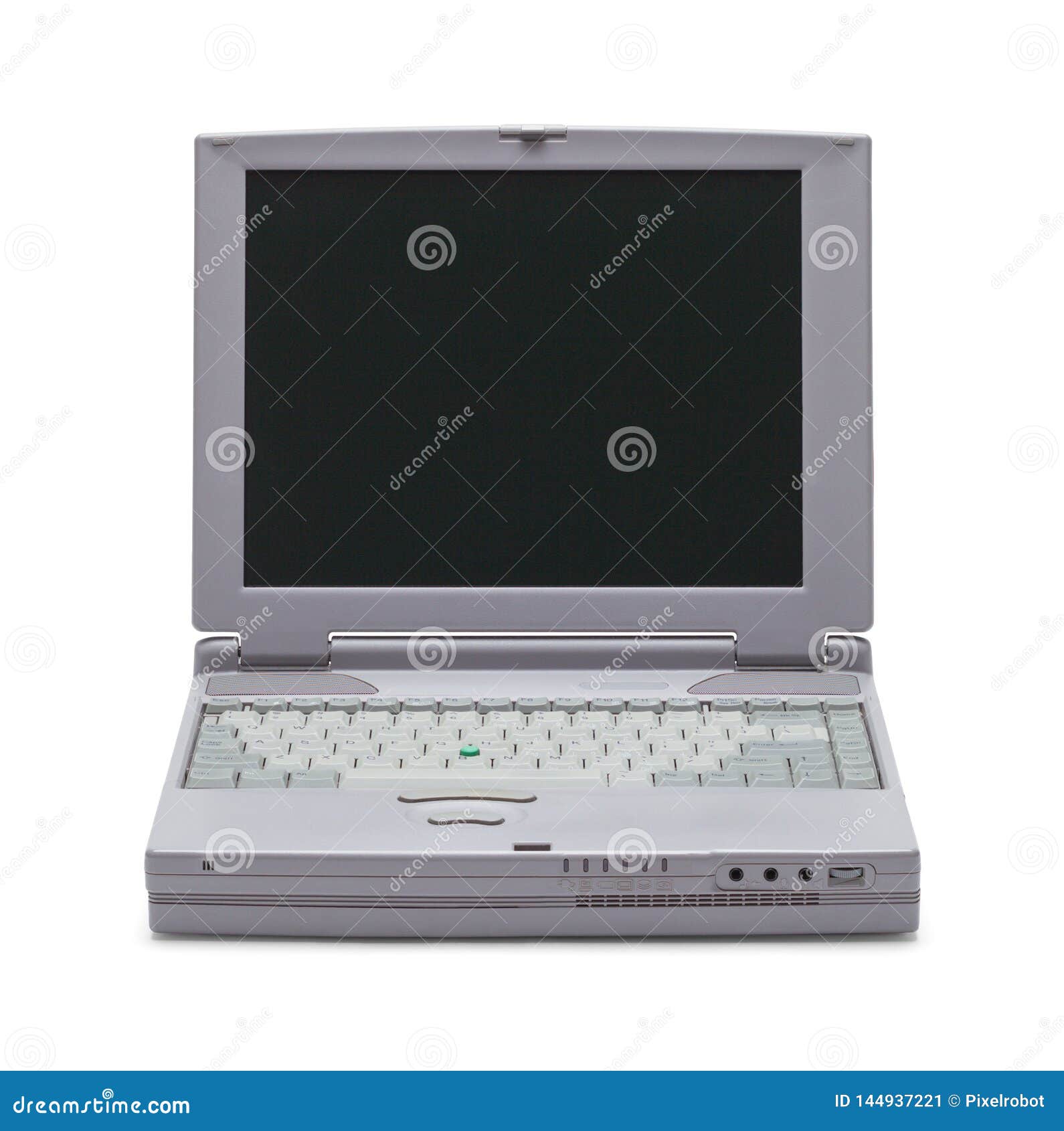 Old Laptop stock image. Image of office, keyboard, obsolete 144937221