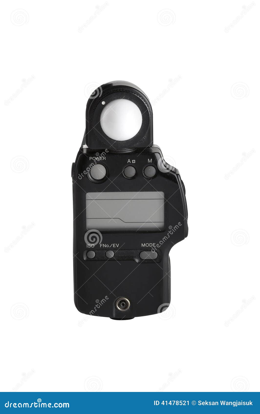 Old light meter stock image. Image of hand, engineering 41478521