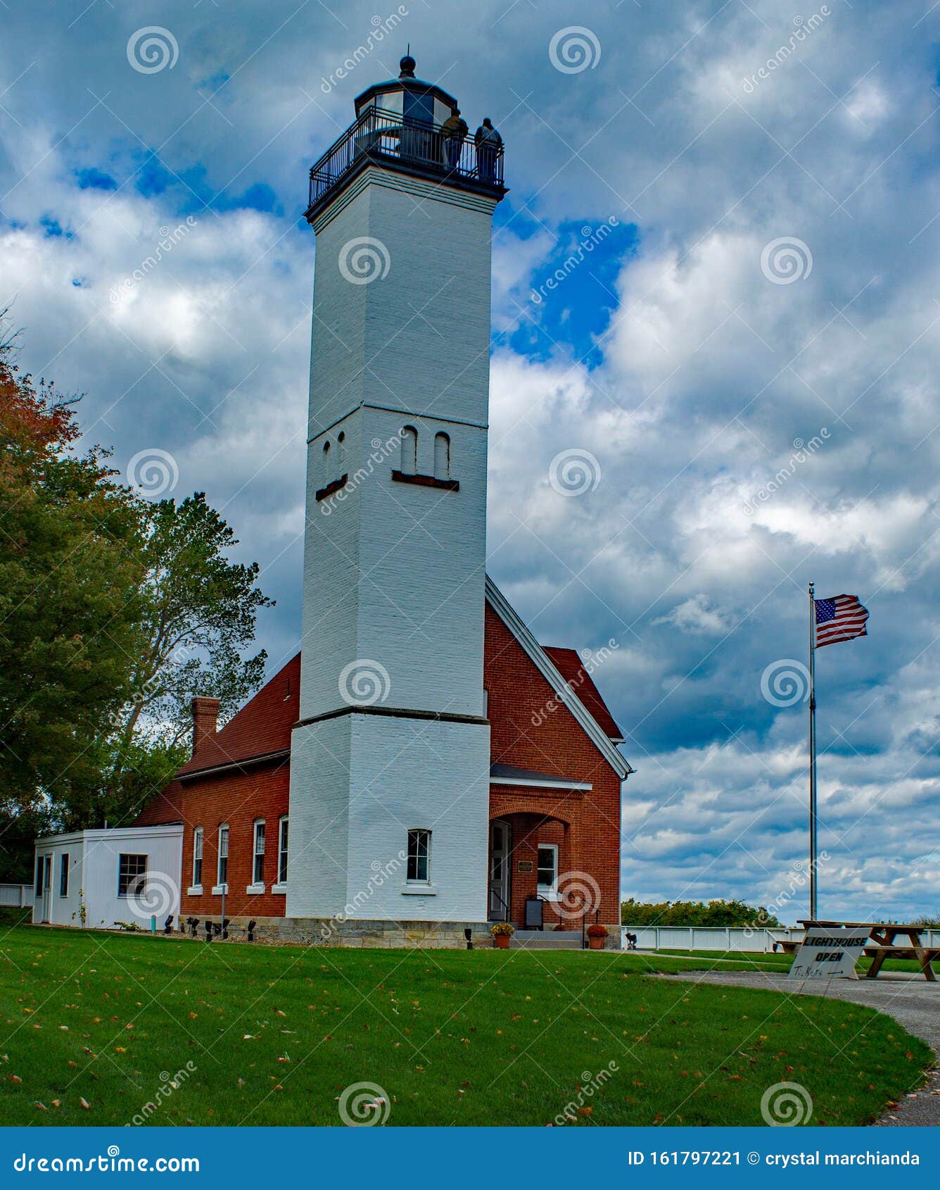 The old lighthouse stock image. Image of lighthouse 161797221