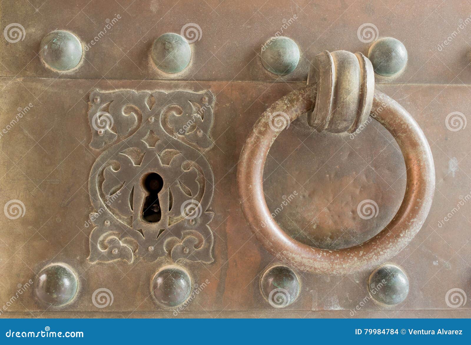 old lock.