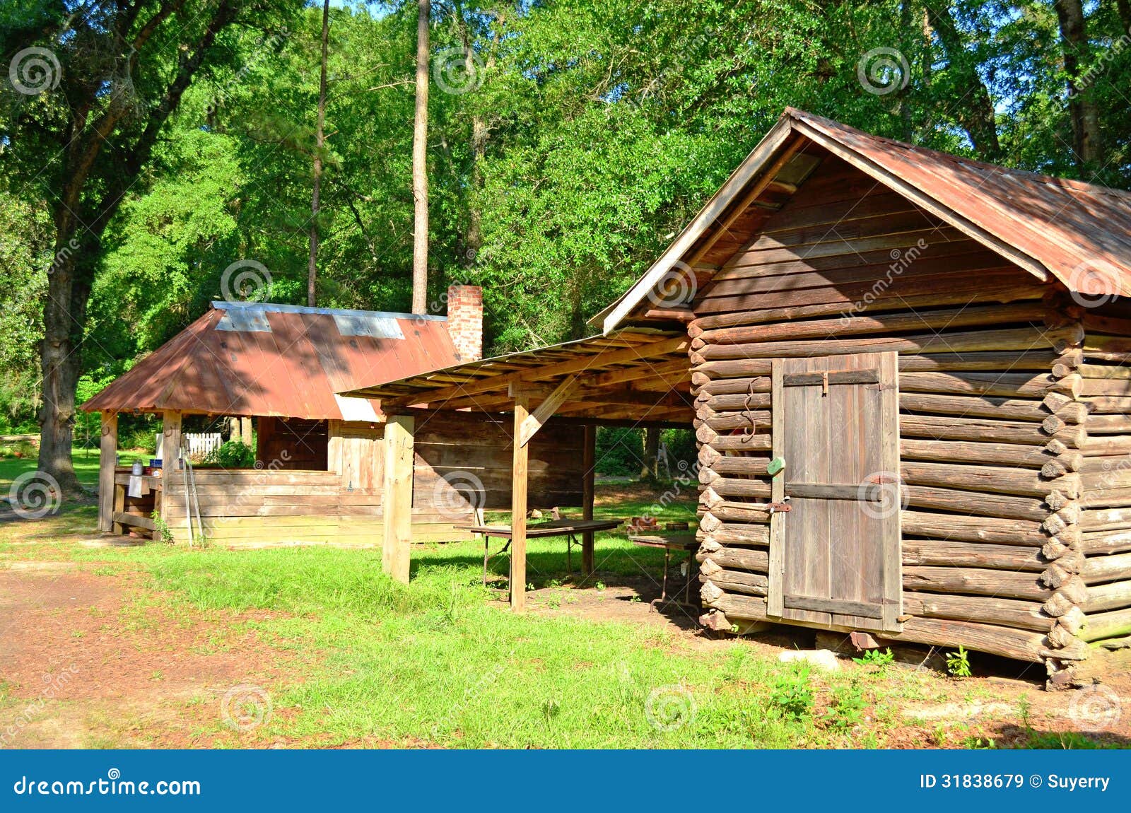 Old Log Cabin Sheds Shack Royalty Free Stock Images ...