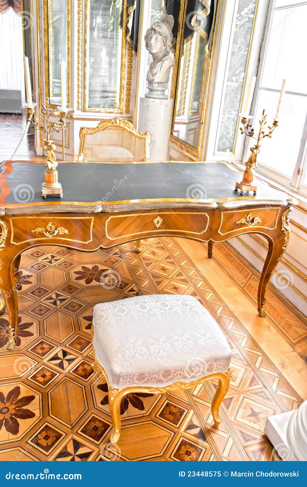 Old luxury interior. stock image. Image of costly, chair - 23448575