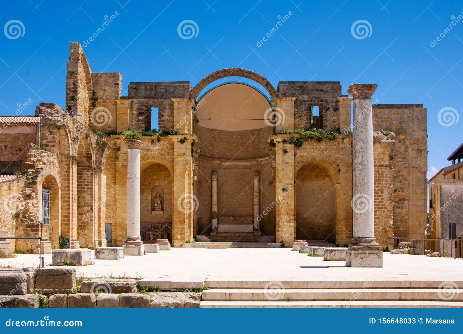 old main church of salemi