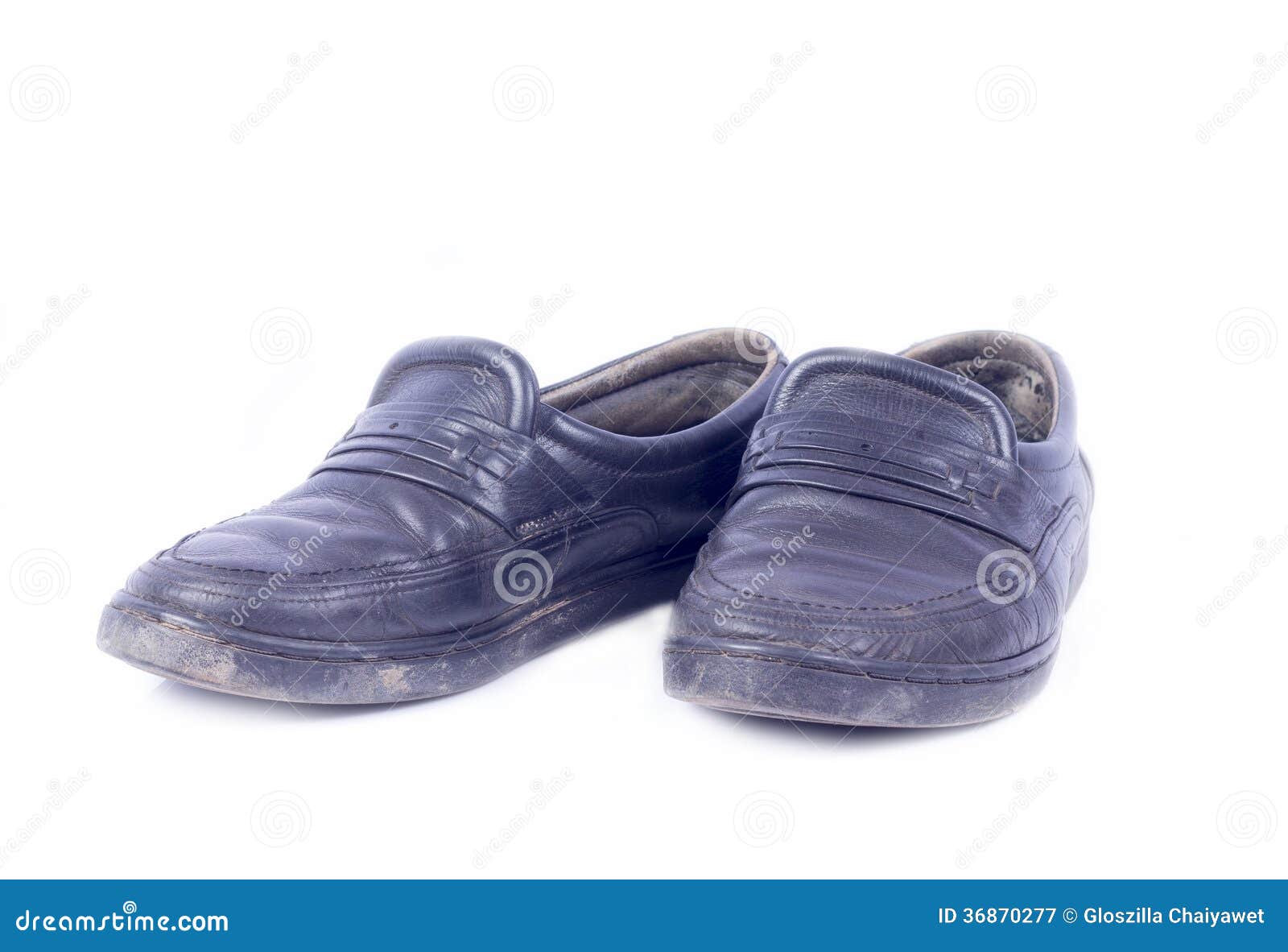 Old male business shoes stock image. Image of matt, casual - 36870277