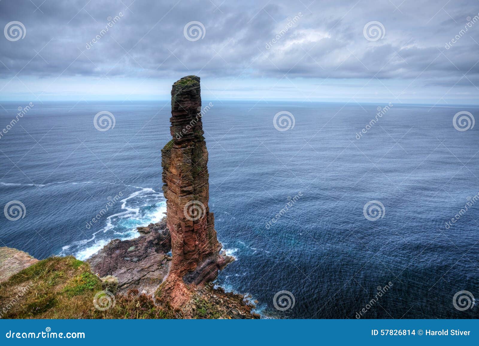 the old man of hoy, a sea stack in orkney