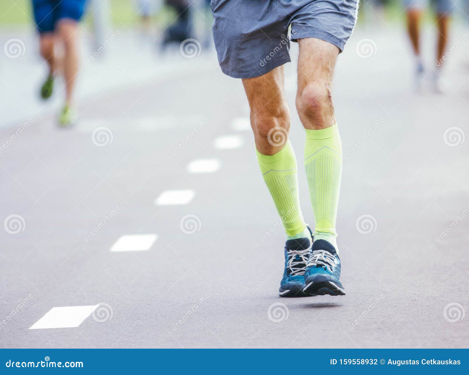 Old Man Runner Running on Street Stock Photo - Image of elderly ...