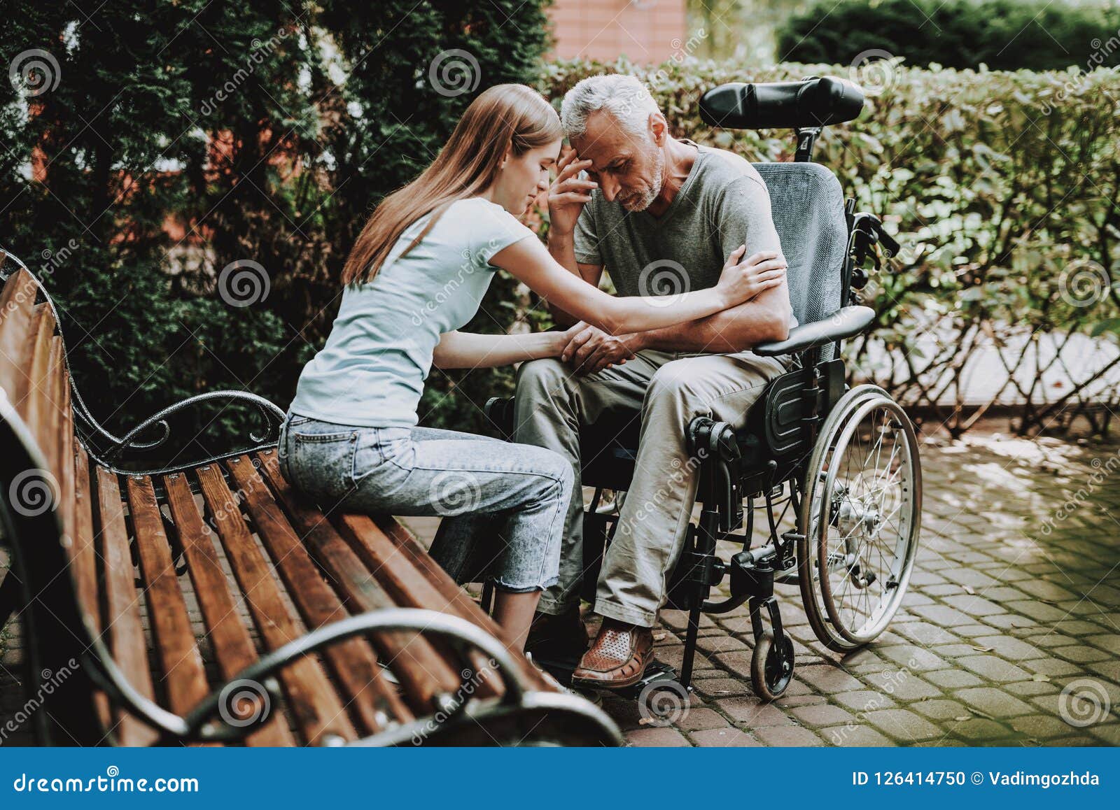 young girl old guy free photo