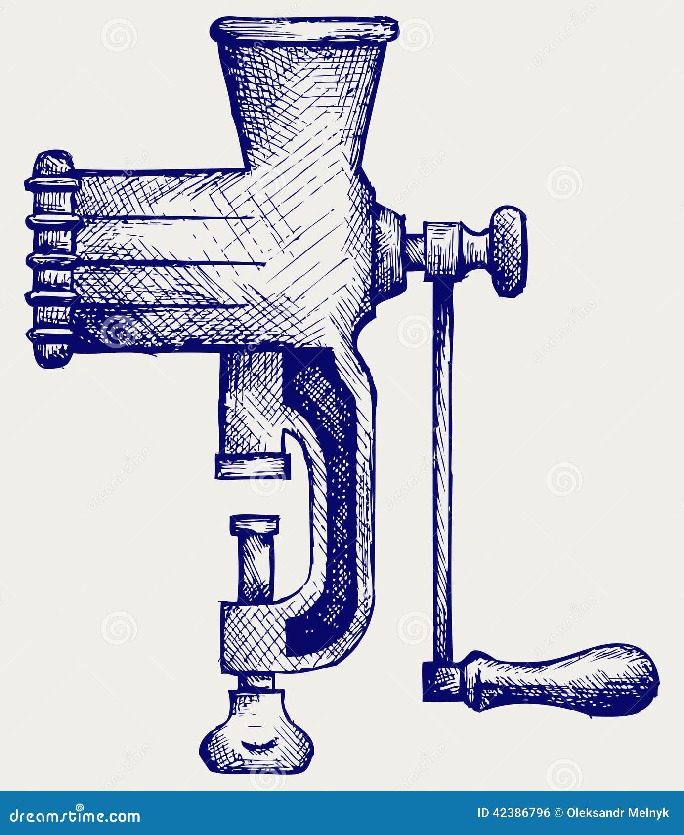 Meat Grinder. Vector Drawing 153751408