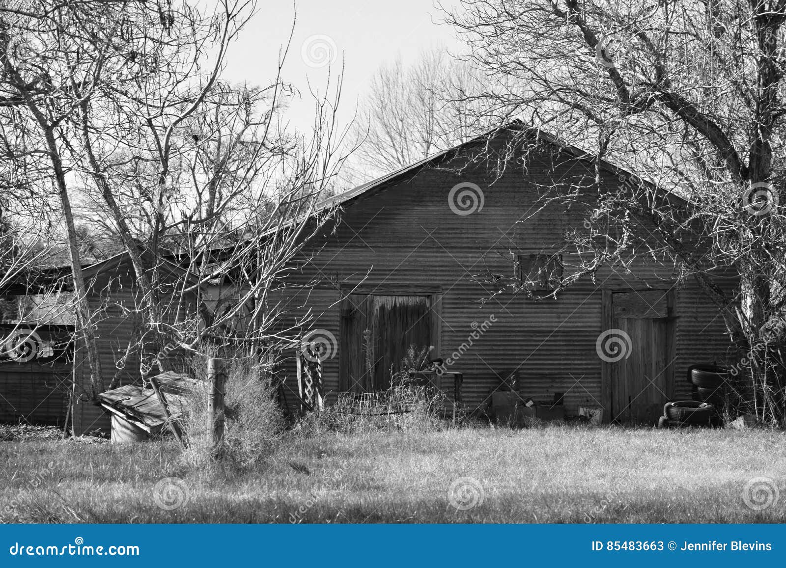 Old Metal Barn stock image. Image of rural, country, metal 85483663