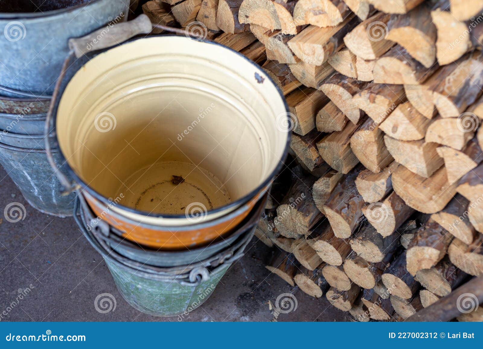 Old Metal Buckets For Sale