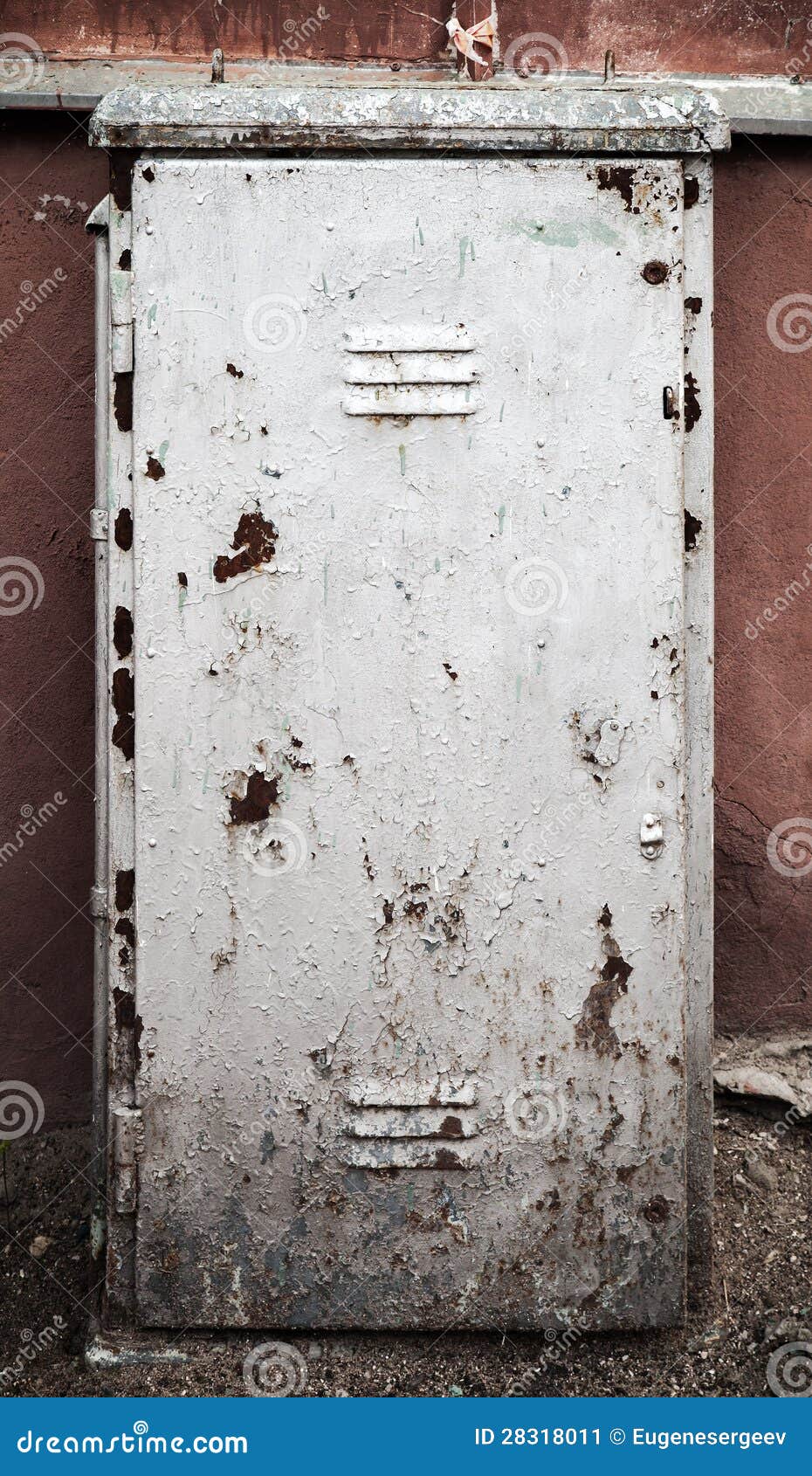 Old Metal Door Texture Stock Image Image 28318011