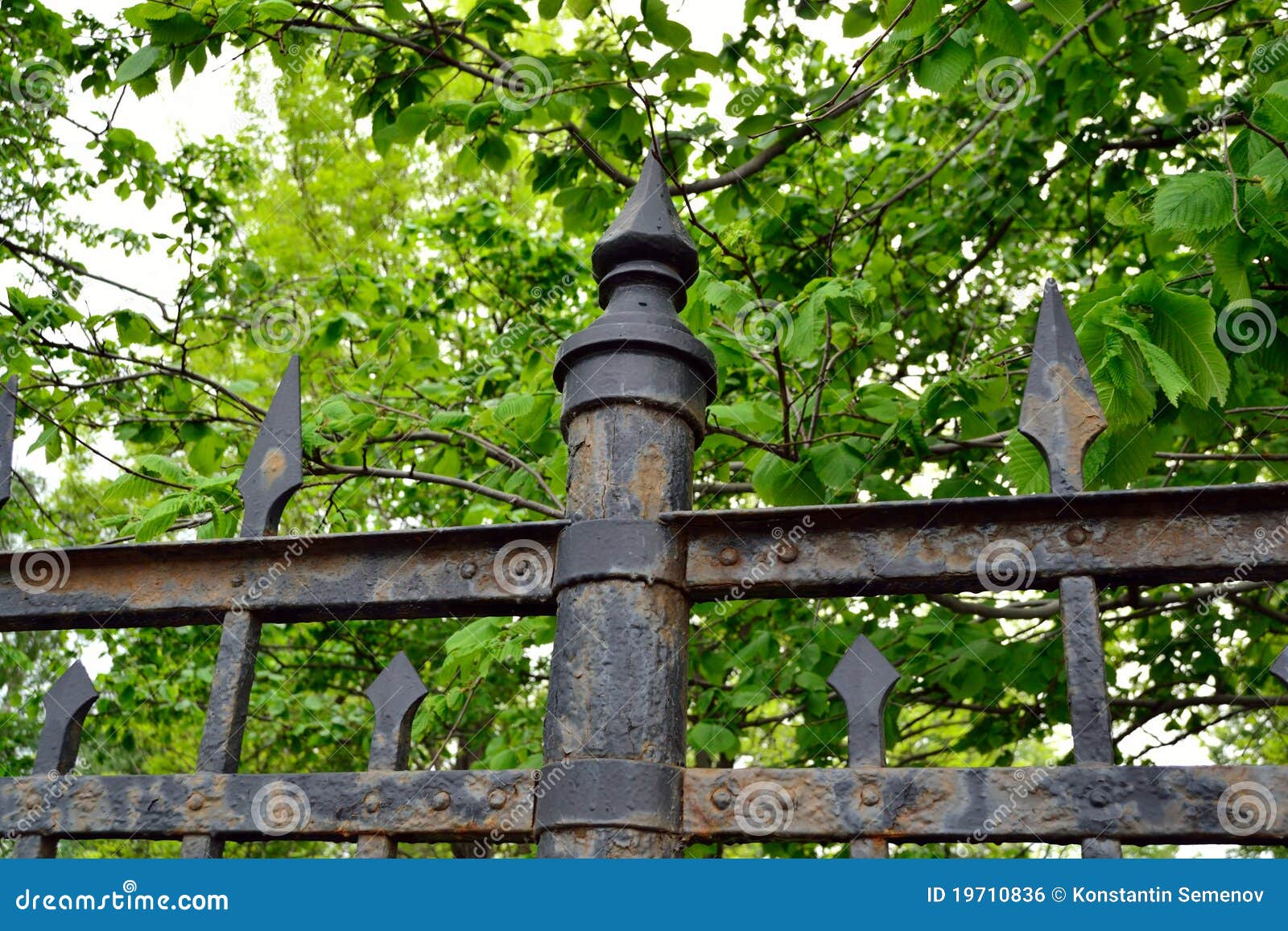 Old Metal Fence Royalty Free Stock Image Image 19710836