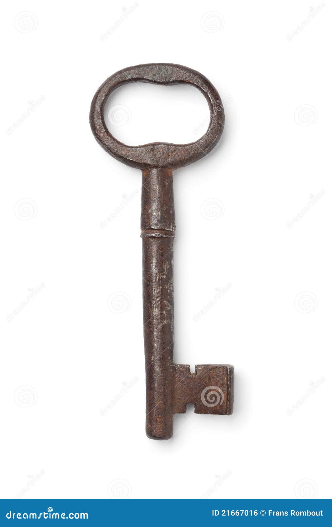 Old metal key stock photo. Image of white, background 21667016