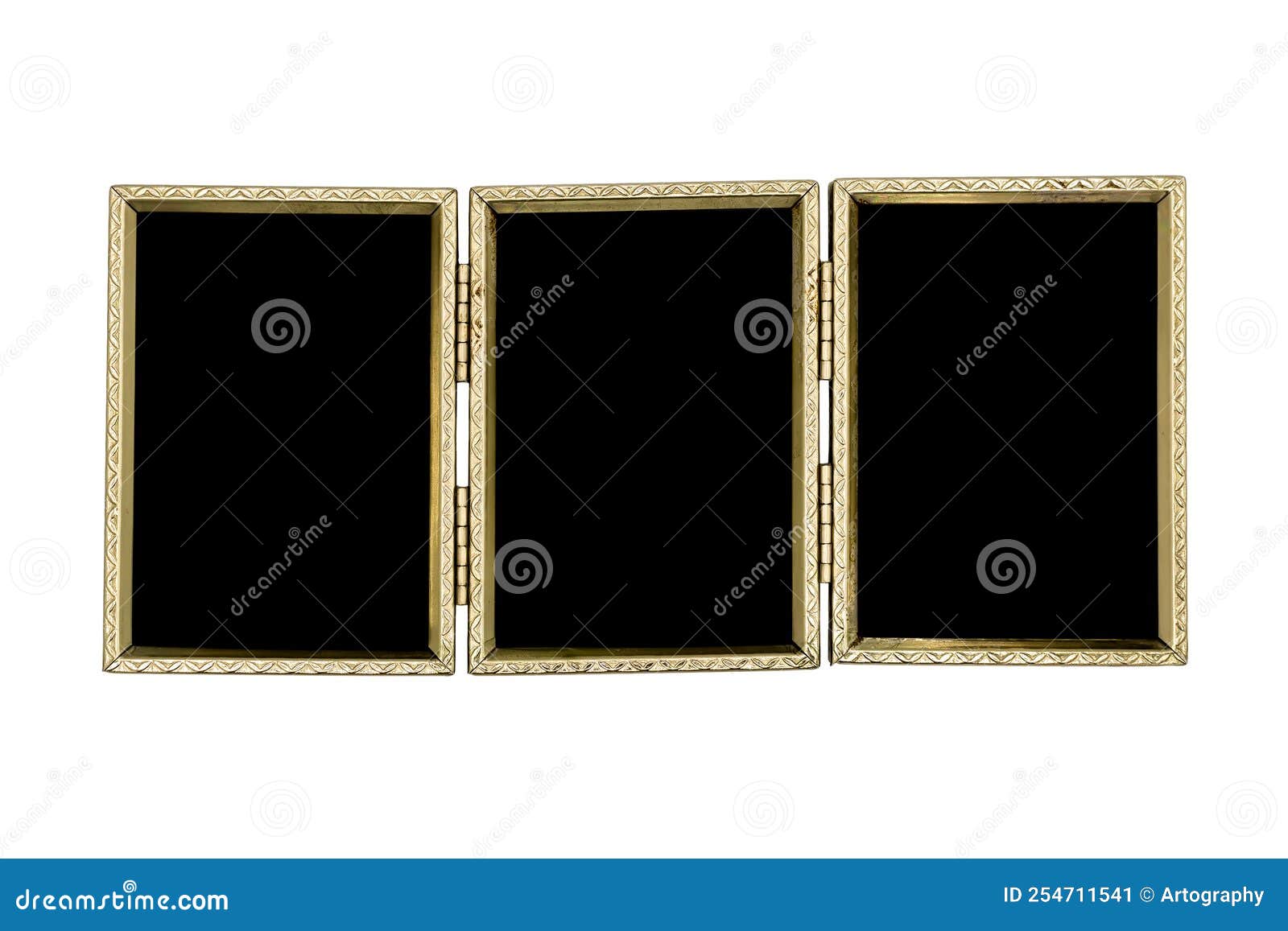 Old metal picture frames stock image. Image of elegant 254711541