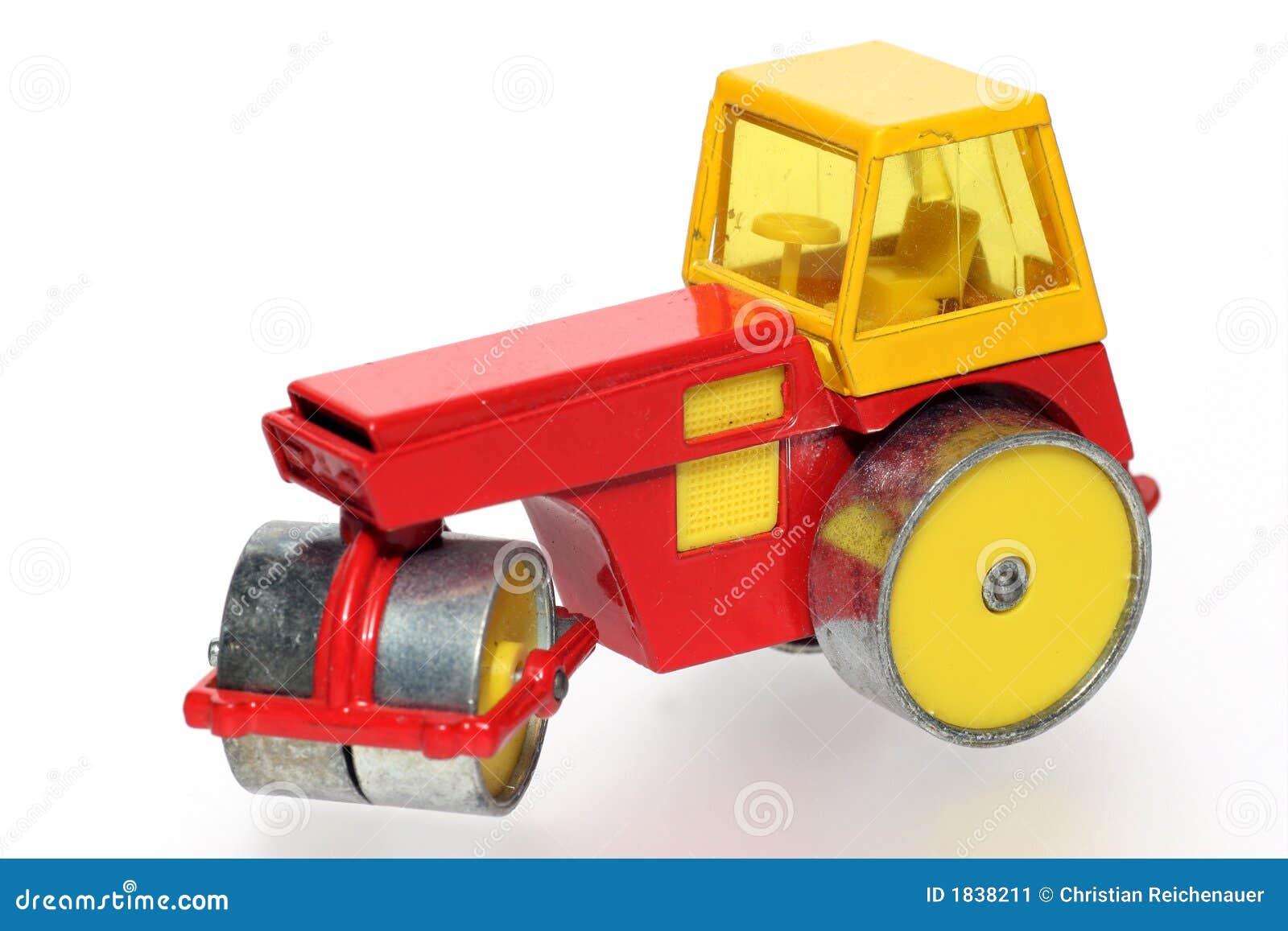 Old Metal Toy Road Roller 2 Stock Image Image of toycar, play 1838211