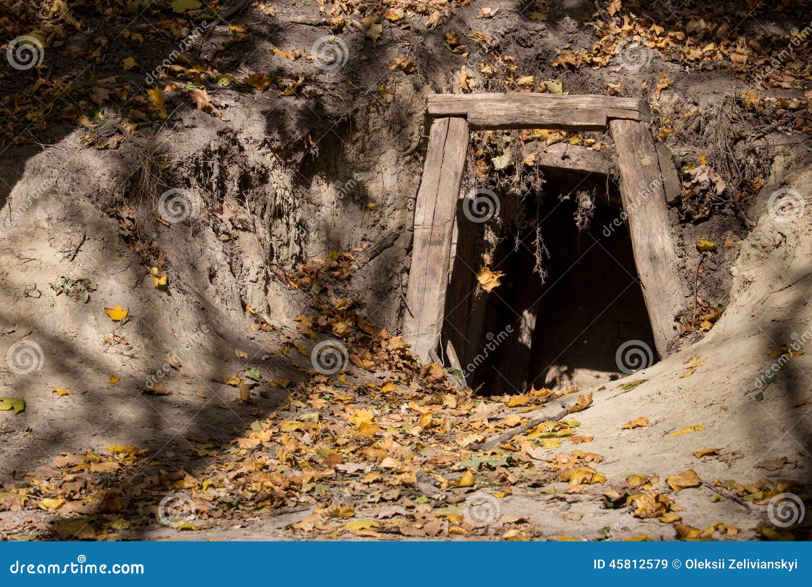 Old mine entrance stock image. Image of nature, cave - 45812579