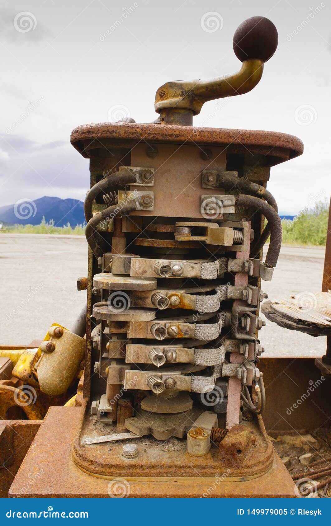 Old Mining Equipment in the Yukon, Canada Stock Image Image of yukon
