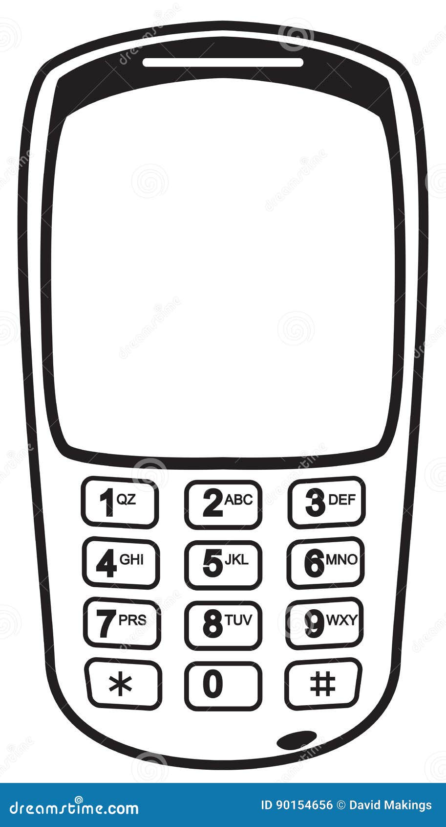 Phone Buttons PNG Image, Black Button Phone Illustration, Mobile Phone,  Button Mobile Phone, Cartoon Mobile Phone Illustration PNG Image For Free  Download