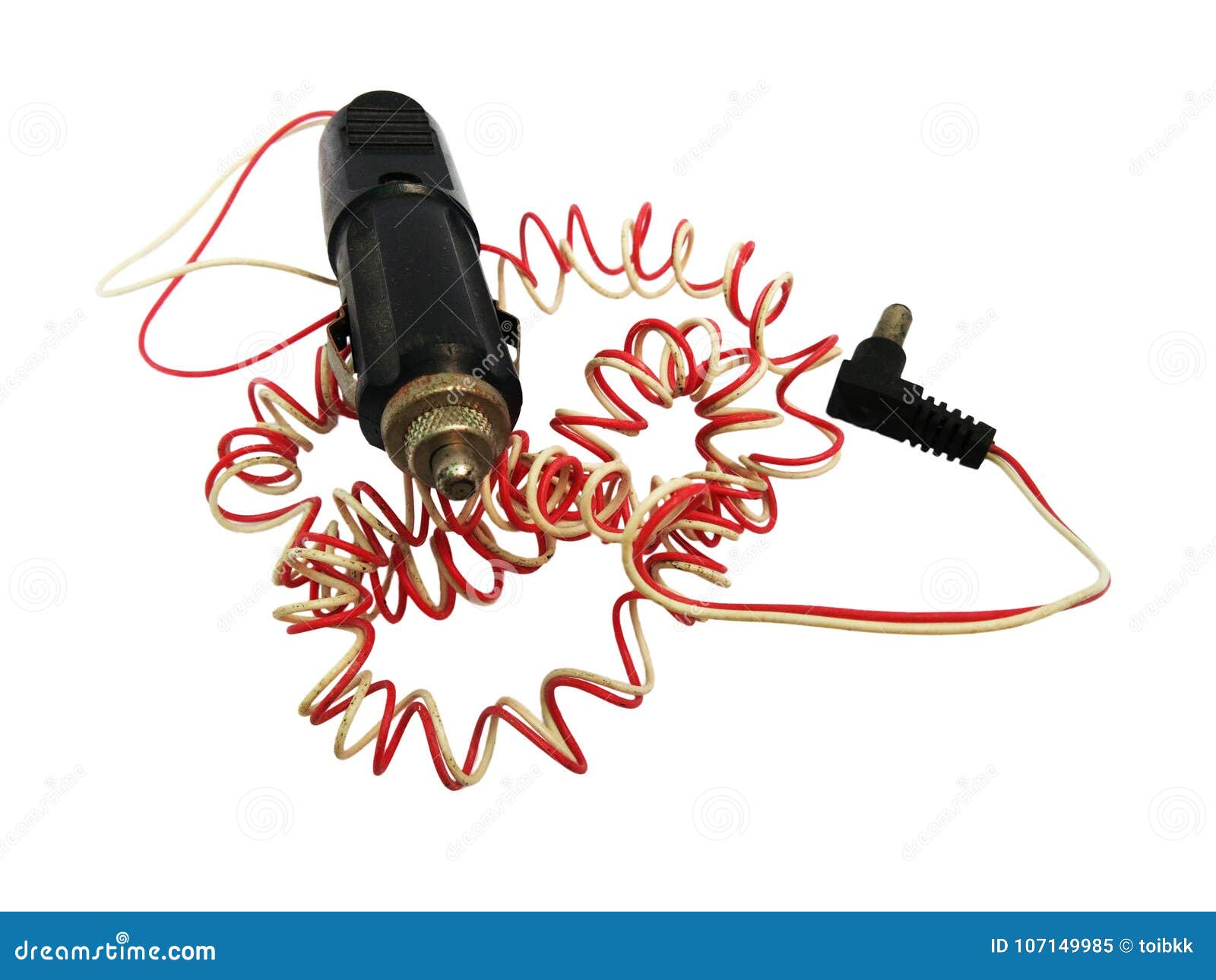 Old Model Cell Phone Car Charger Stock Image Image of surface, phone