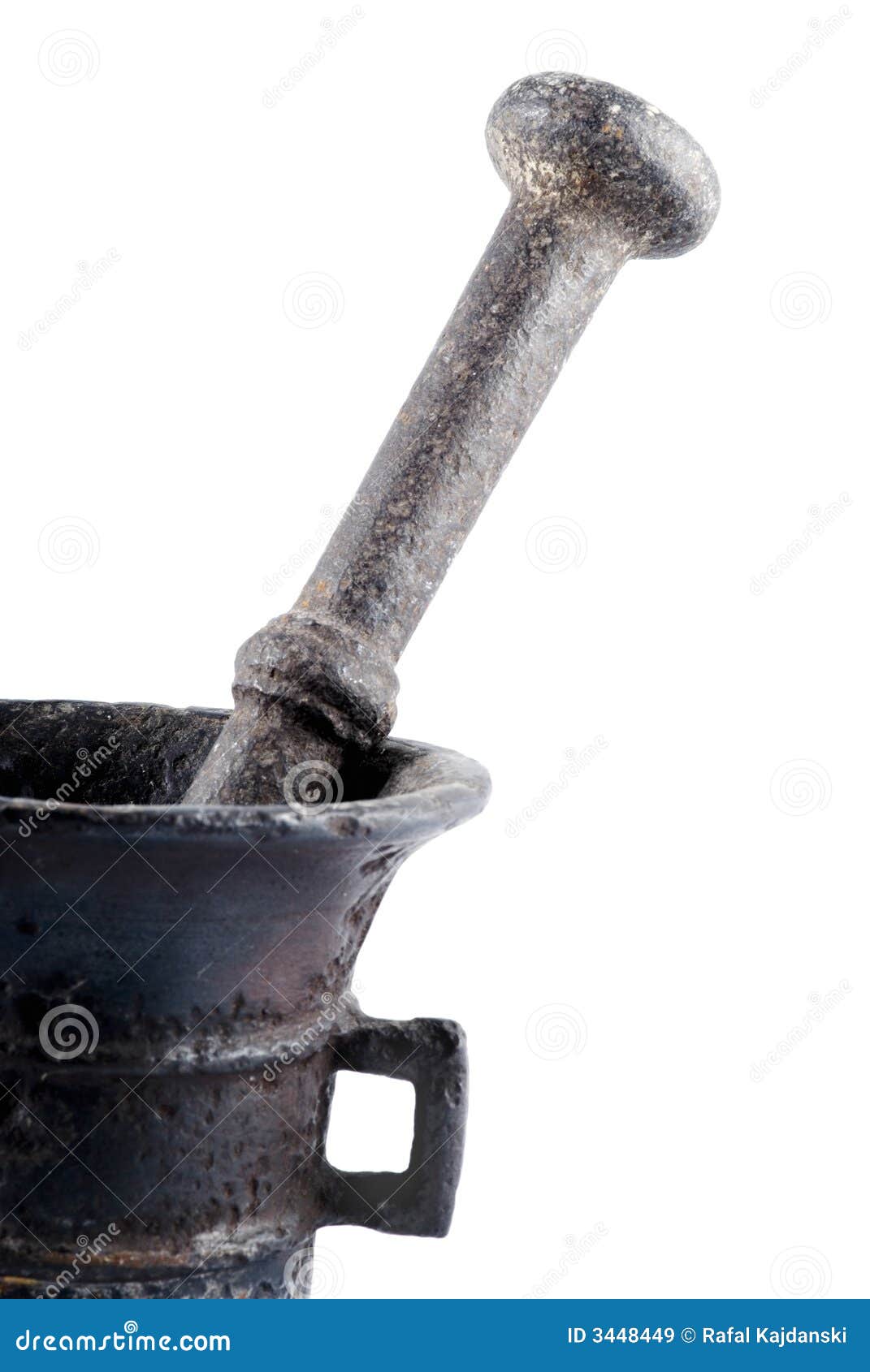 Old Mortar And Pestle Picture. Image 3448449