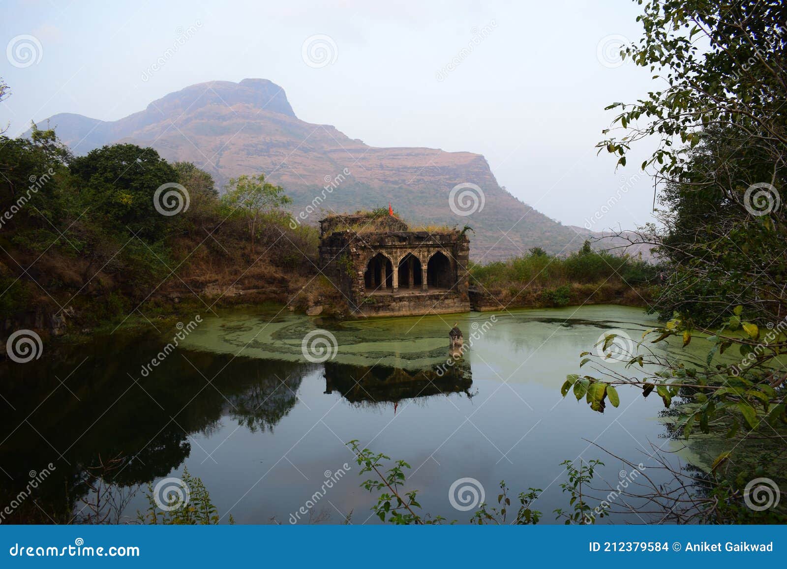 old mulher fort in sahyadri ghat