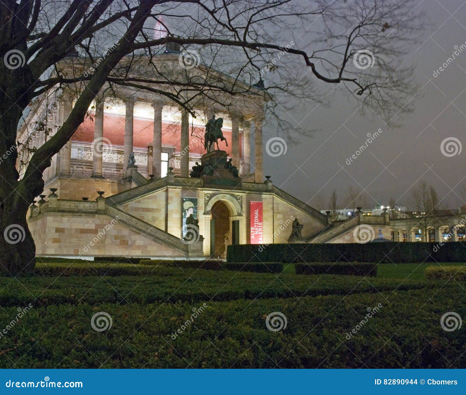 old national galery at berlin